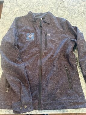 Women's Zip-Front Lightweight Jacket - Dark Heather Gray